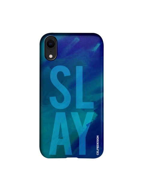 

CelfieDesign Blue Slay Printed iPhone XR Slim Back Case