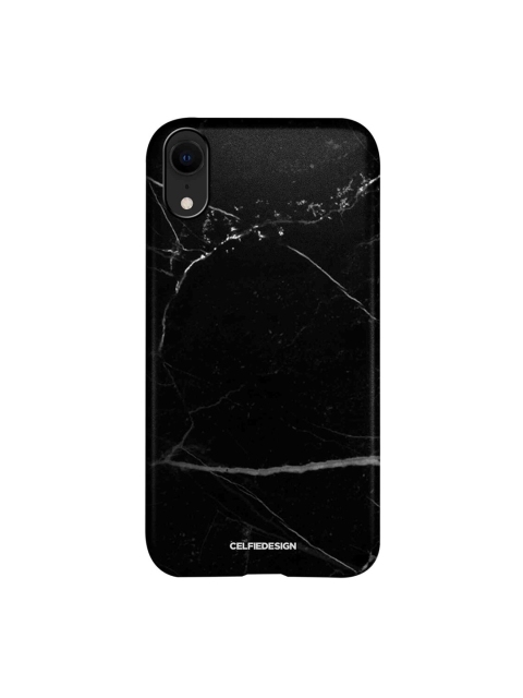 

CelfieDesign Black & White Marble Noir Belge Printed iPhone XR Slim Back Case