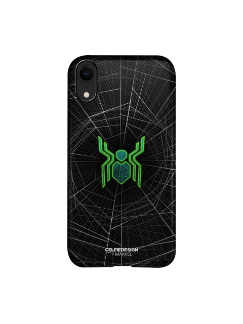 

CelfieDesign Black & White Spiderman Logo Web iPhone XR Slim Back Case