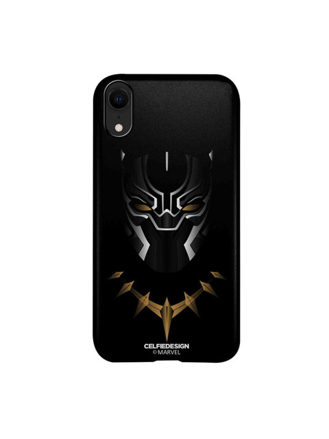 

CelfieDesign Black & White Minimalistic Black Panther Printed iPhone XR Slim Back Case