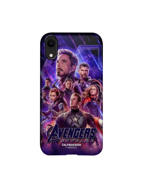 

CelfieDesign Purple Avengers Endgame Poster iPhone XR Slim Back Case