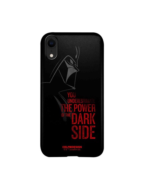 

CelfieDesign Black & Red The Dark Side iPhone XR Slim Back Case