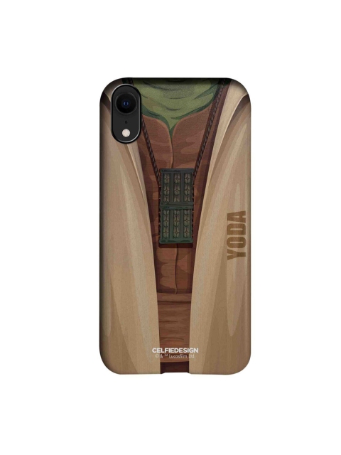 

CelfieDesign Brown & Green Attire Yoda iPhone XR Slim Back Case