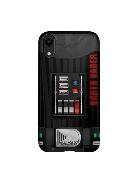 

CelfieDesign Black & Red Attire Vader iPhone XR Slim Back Case