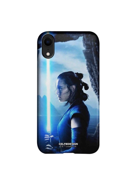 

CelfieDesign Blue & Black Light Saber Printed iPhone XR Slim Back Case