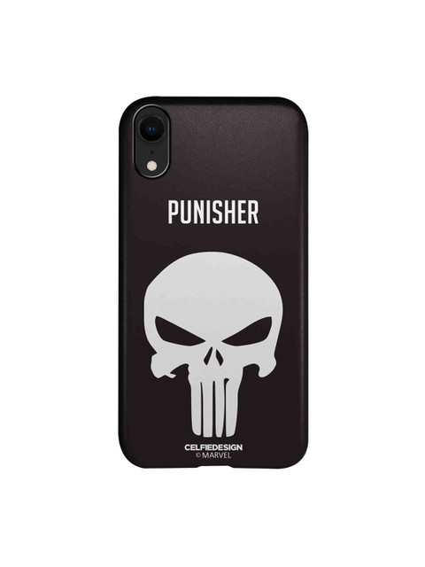

CelfieDesign Black & White Punisher Symbol Printed iPhone XR Slim Back Case