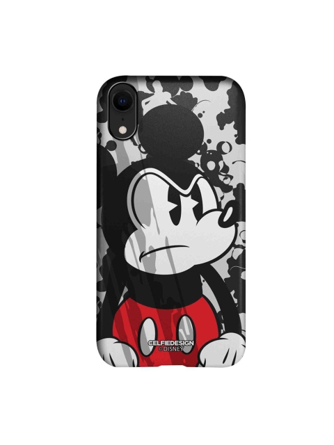 

CelfieDesign Black & White Grumpy Mickey iPhone XR Slim Back Case