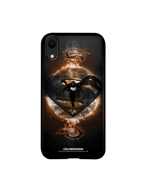 

CelfieDesign Black Superman Rage iPhone XR Slim Back Case