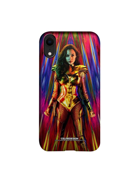

CelfieDesign Multi-Coloured Vigorous Wonder Woman iPhone XR Back Case