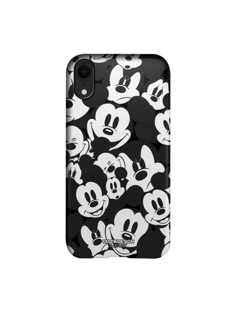 

CelfieDesign Black & White Mickey Smileys iPhone XR Back Case