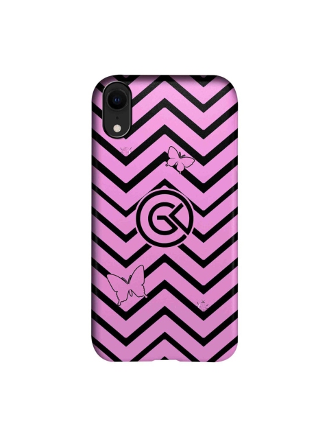 

CelfieDesign Multi-Coloured Waves Pink iPhone XR Back Case