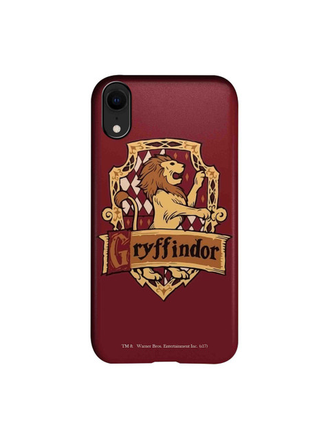 

CelfieDesign Maroon & Yellow Crest Gryffindor iPhone XR Back Case