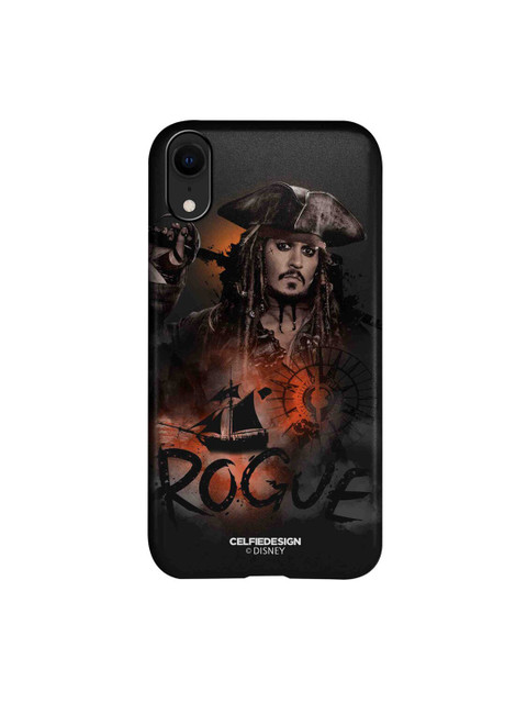 

CelfieDesign Black & Brown Rogue Jack iPhone XR Back Case