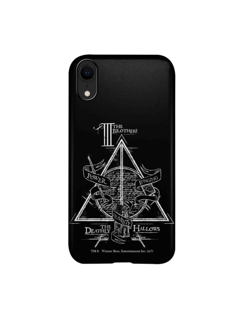 

CelfieDesign Black & WhitePrinted Plastic iPhone XR Slim Back Case