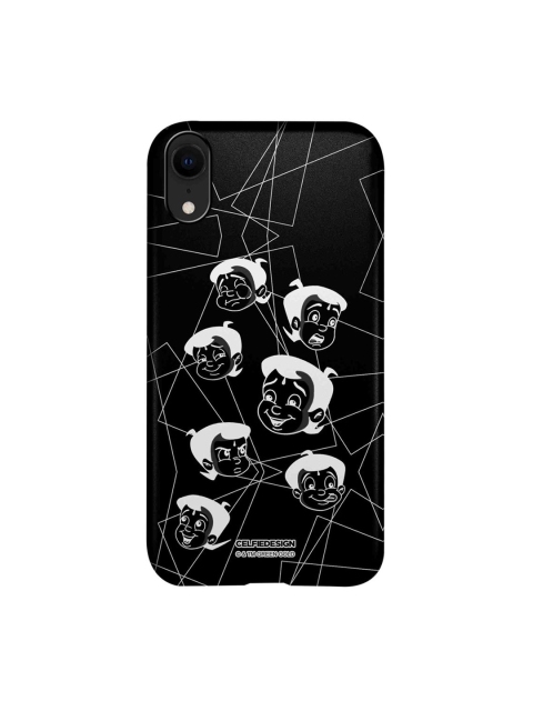 

CelfieDesign Black & White Moods Of Bheem iPhone XR Slim Back Case