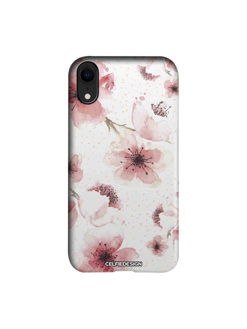 

CelfieDesign White & Peach Pastels iPhone XR Slim Back Case