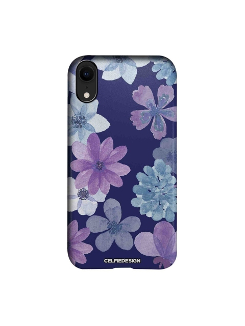 

CelfieDesign Blue & Purple Iris iPhone XR Back Case