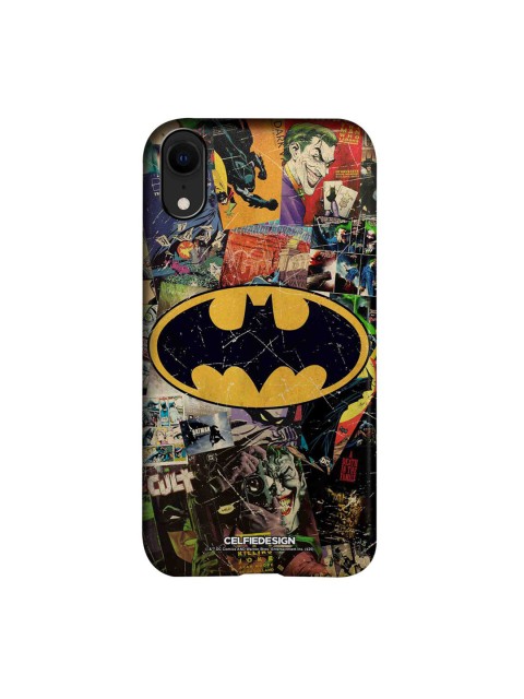

CelfieDesign Multi-Coloured Comic Bat iPhone XR Back Case