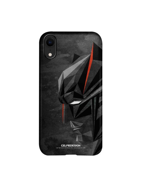 

CelfieDesign Black & Grey Batman Printed iPhone XR Slim Back Case