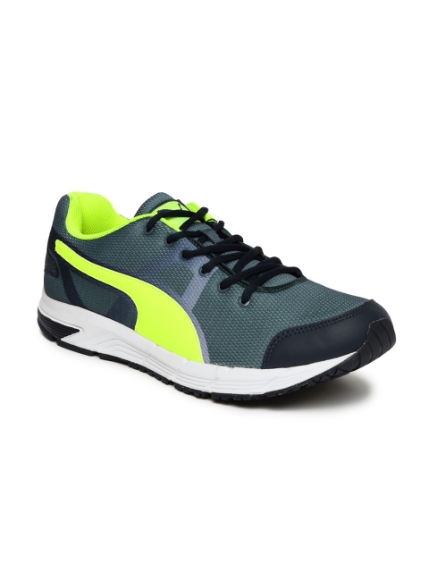 

Puma Men Blue Hermes IDP Running Shoes