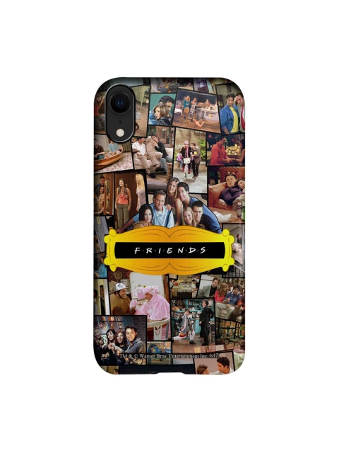 

CelfieDesign Brown & Black Friends Collage Plastic iPhone XR Slim Back Case