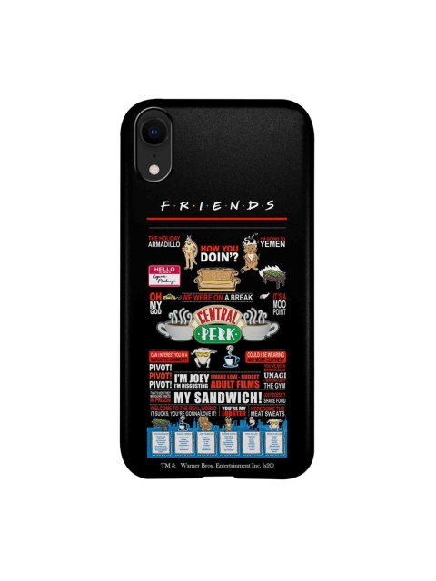CelfieDesign Multi-Coloured Friends Favorites iPhone XR Slim Back Case