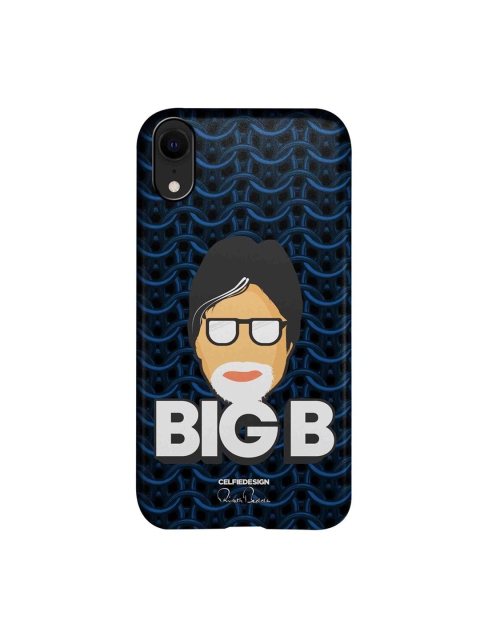 

CelfieDesign Blue & White Big B Forever iPhone XR Back Case