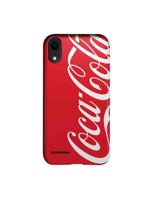 

CelfieDesign Red & White Coke Printed iPhone XR Slim Back Case