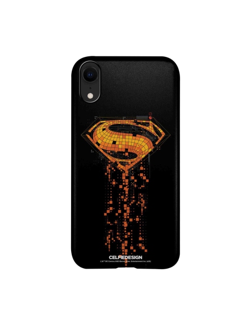 

CelfieDesign Multi-Coloured Superman Mosaic iPhone XR Back Case