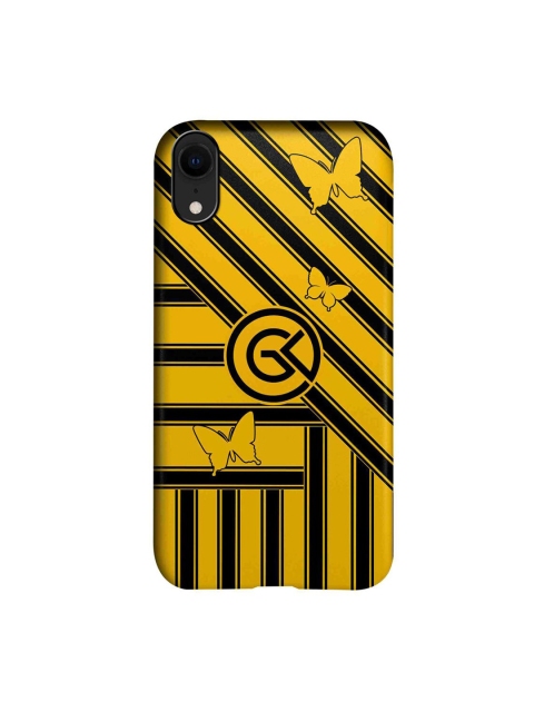 

CelfieDesign Yellow & Black The Cycle Yellow iPhoneXR Slim Back Case