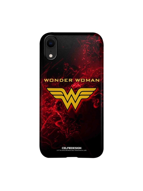 

CelfieDesign Black & Red Emblem Wonder Woman iPhoneXR Slim Back Case