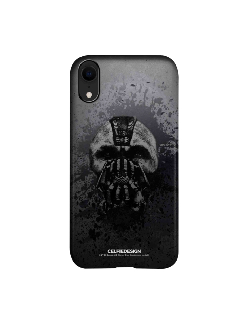 

CelfieDesign Charcoal Grey & Black Bane Is Watching Quirky Print iPhone XR Slim Back Case