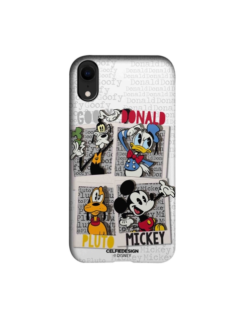 

CelfieDesign Multi-Coloured Disney Dudes iPhone XR Slim Back Case