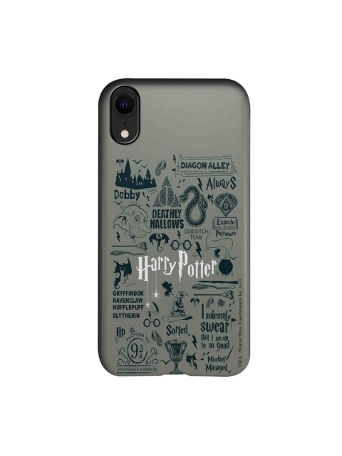 

CelfieDesign Grey & Black Harry Potter Infographic Printed iPhoneXR Slim Back Case