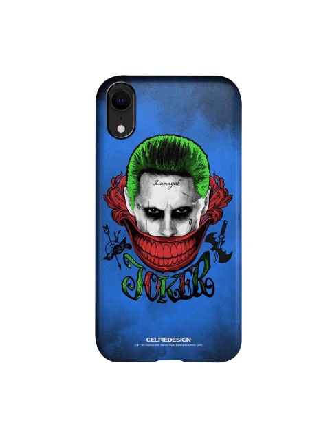 

CelfieDesign Blue & Red Damaged Joker Printed iPhone XR Back Case