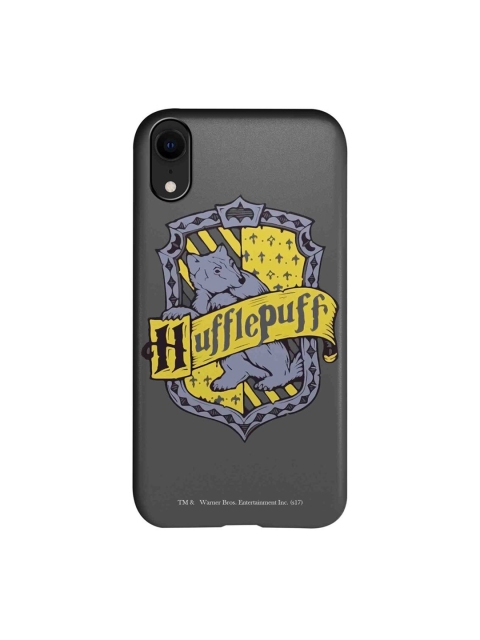 

CelfieDesign Grey & Yellow Crest Hufflepuff iPhone XR Slim Back Case