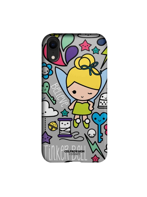 

CelfieDesign Multi-Coloured Tinker World iPhone XR Back Case