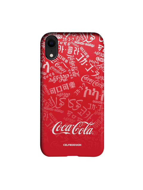

CelfieDesign Red & White I Speak Coke iPhone XR Slim Back Case