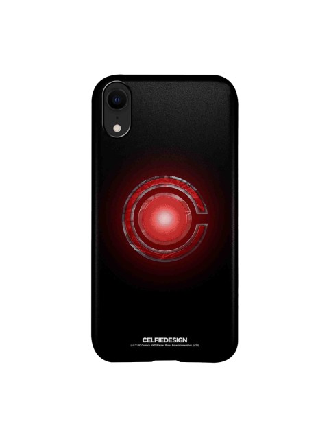 

CelfieDesign Black & Red Logo Cyborg Printed iPhone XR Back Case