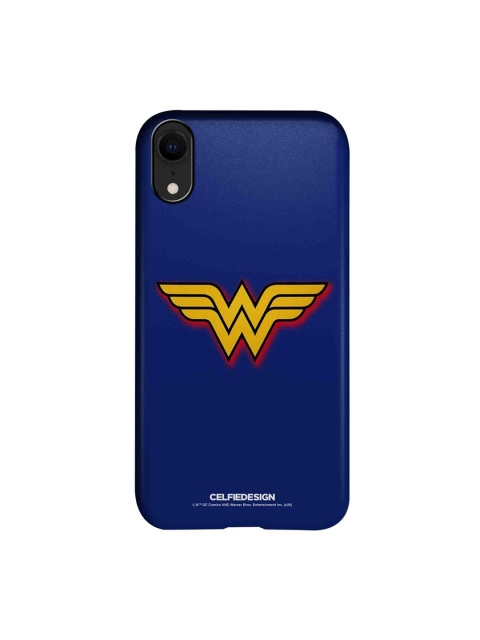 

CelfieDesign Blue & Yellow Wonder Woman iPhone XR Slim Back Case