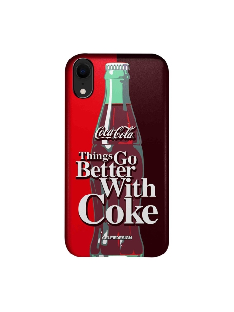 

CelfieDesign Red & White Go With Coke iPhone XR Slim Back Case