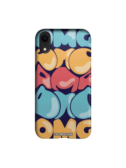 

CelfieDesign Yellow & Blue OMG iPhone XR Slim Back Case