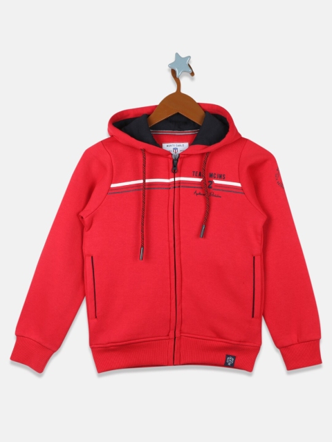 

Monte Carlo Boys Red Hooded Sweatshirt