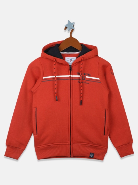 

Monte Carlo Boys Orange Hooded Sweatshirt