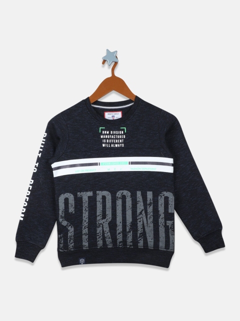 

Monte Carlo Boys Blue Printed Sweatshirt