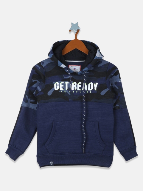 

Monte Carlo Boys Blue Printed Sweatshirt