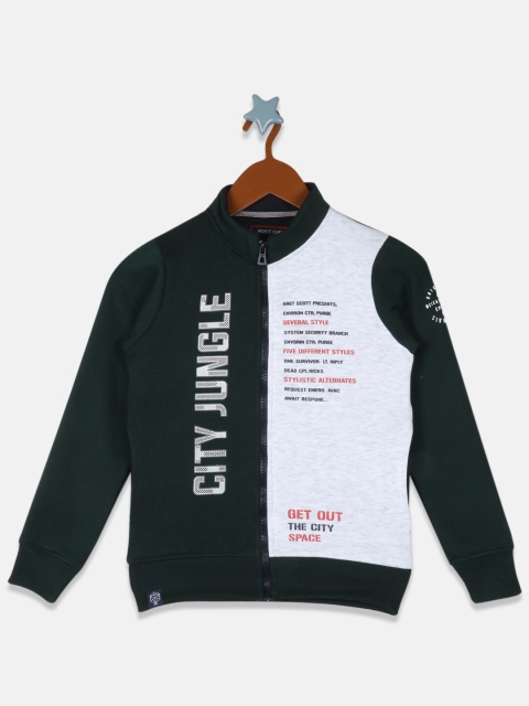 

Monte Carlo Boys Green Printed Sweatshirt