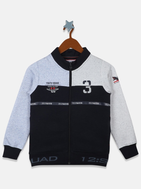

Monte Carlo Boys Blue & Grey Colourblocked Sweatshirt