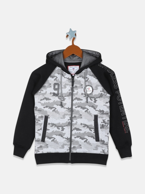 

Monte Carlo Boys Multicoloured Printed Hooded Sweatshirt, Multi