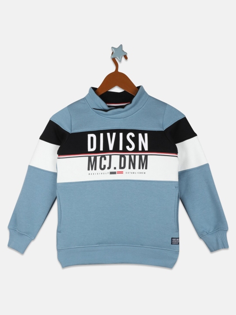 

Monte Carlo Boys Blue Printed Sweatshirt